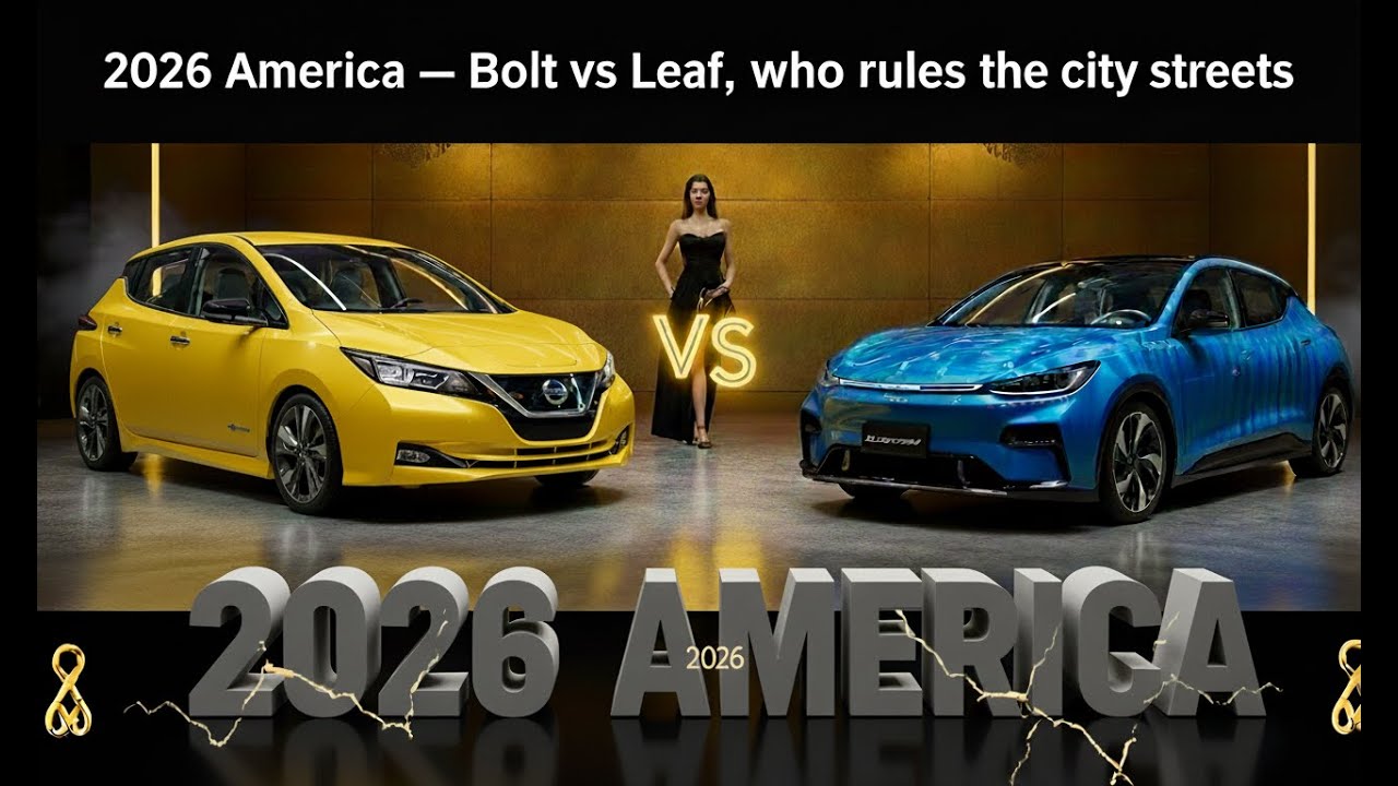 2026 Chevrolet Bolt EUV vs Nissan Leaf ⚡ Compact EV Battle USA | Best Affordable Electric Cars