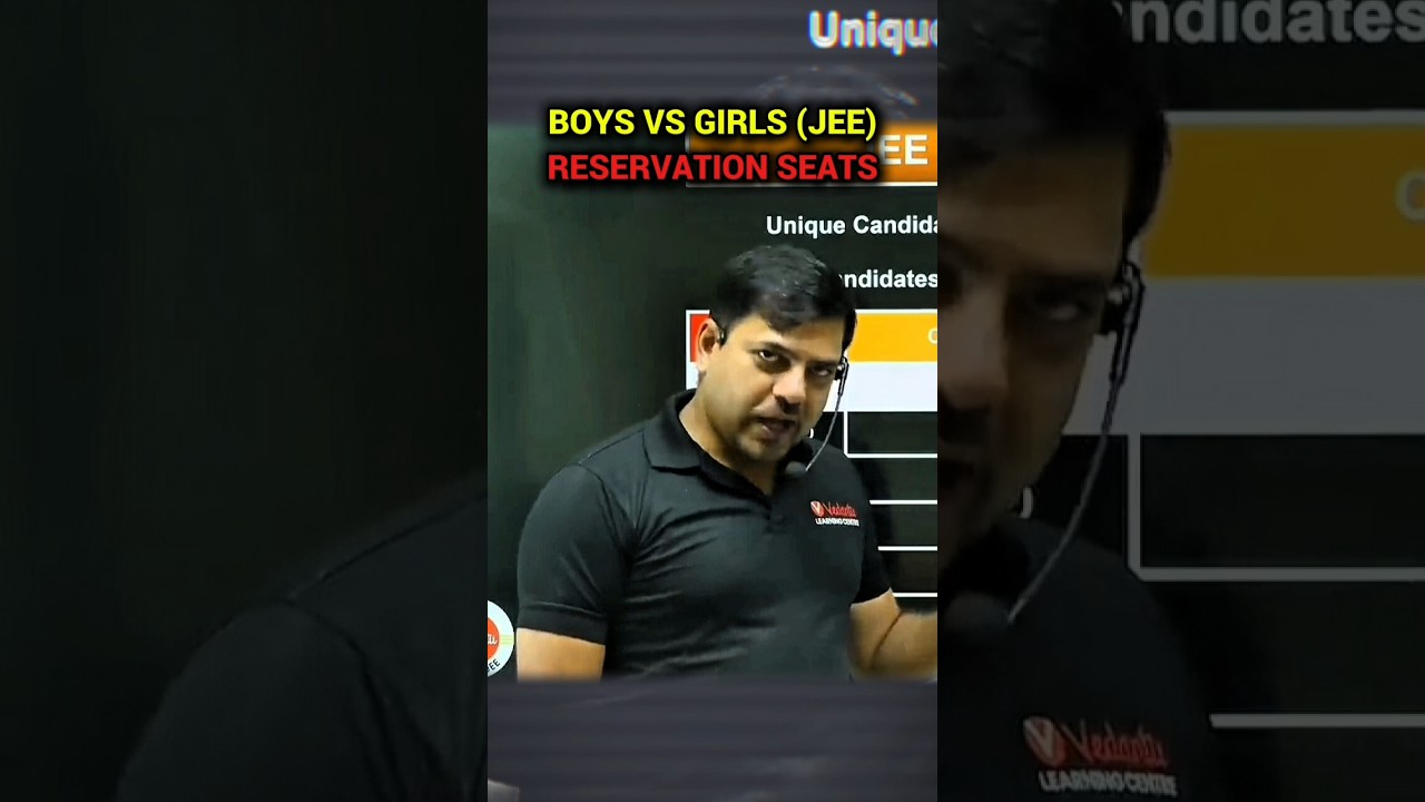 GIRLS RESERVATION SEATS IN IIT #iitjee #neet #jeeadvanced #jee2026 #iitkanpur #iit #VED