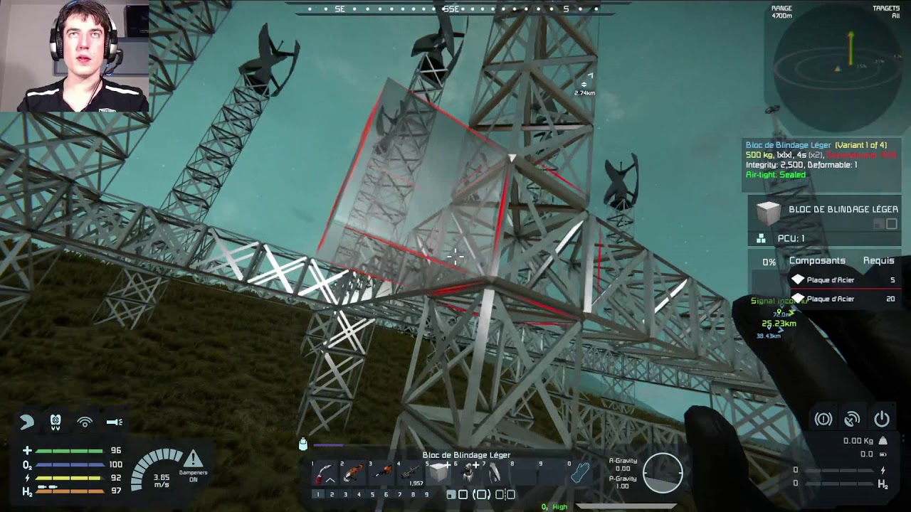 SPACE ENGINEERS 🌍🛰️ survie avec des mods tr&egrave;s sympa