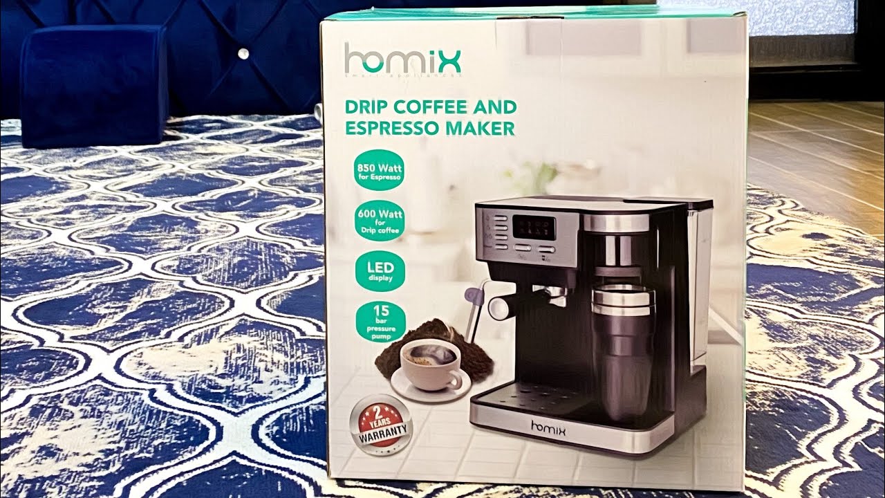 تجربة مكينة الهوميكس الجديدة 😍☕️