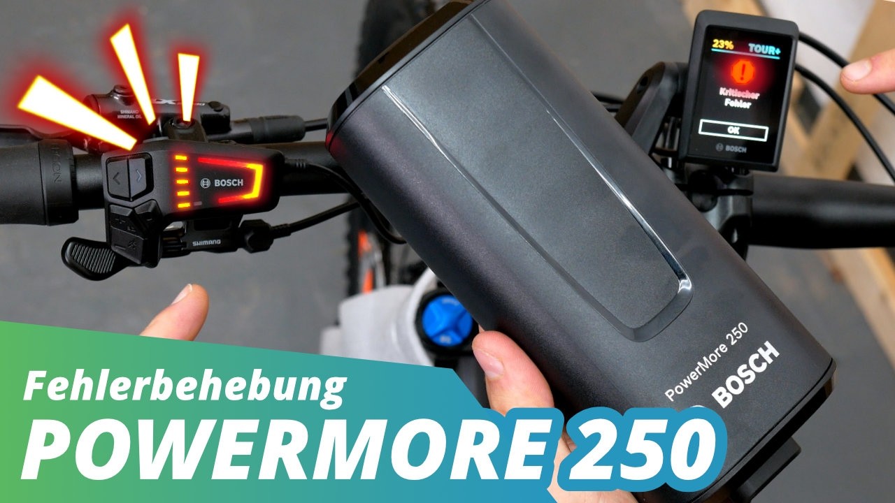 Bosch PowerMore 250 updaten - Fehlerbehebung | Tutorial 🔧