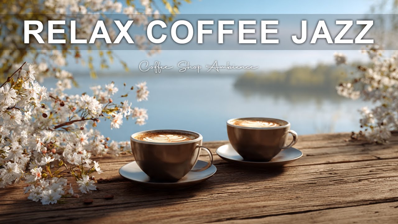 Relax Coffee Jazz ☕ Calm Morning Jazz & Cozy Café Ambience for Study & Work