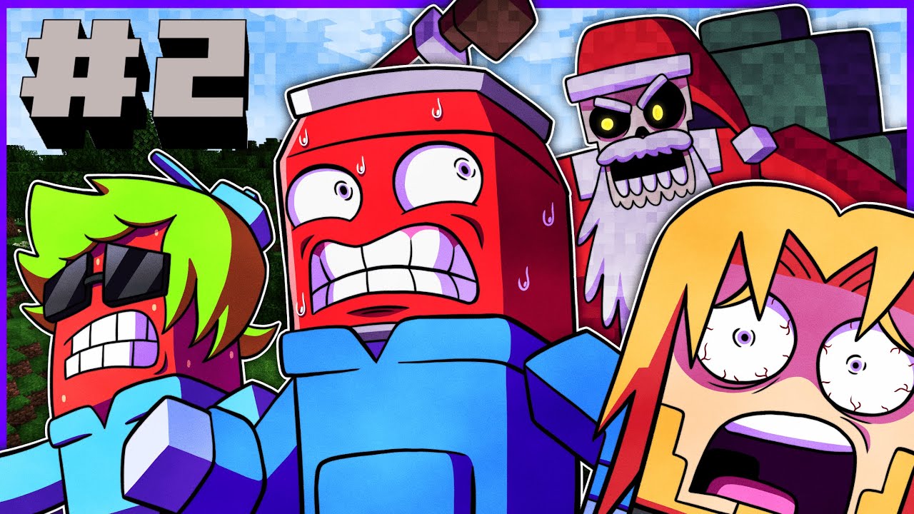 Christmas in Minecraft But Theres Unlimited Horror Mods (Day 2)