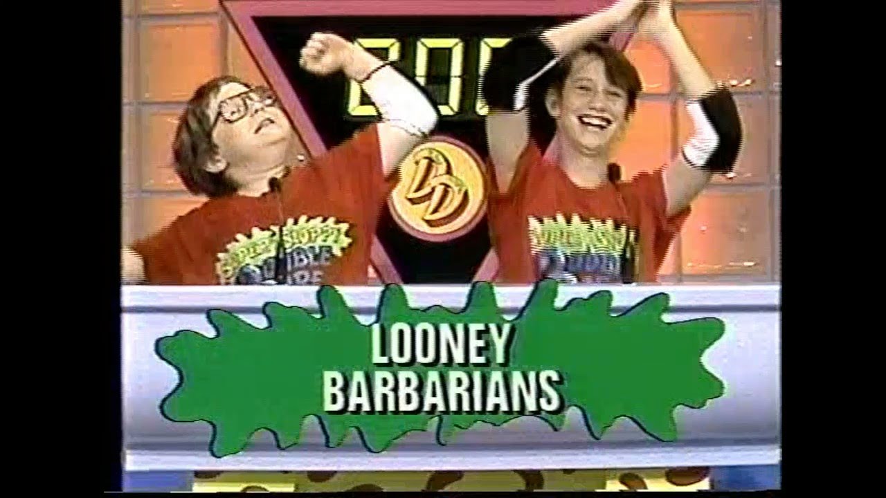 I lost on Double Dare.