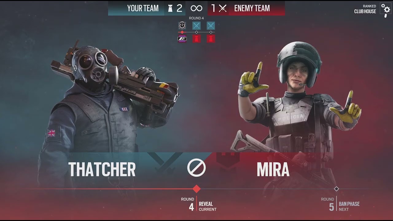 Rainbow six seige Ranked (CLEAN SWEEP)