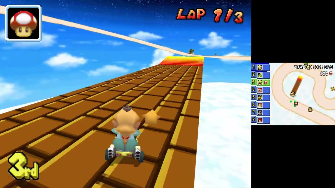 Mario Kart DS (CTGP Nitro - Custom Tracks) #04 150cc Pow Cup with Wario