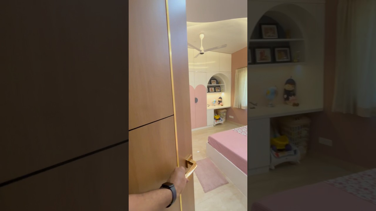 Baby Girl Bedroom design | Kids bedroom Design | Interior Design | Bengaluru #interiordesign #home
