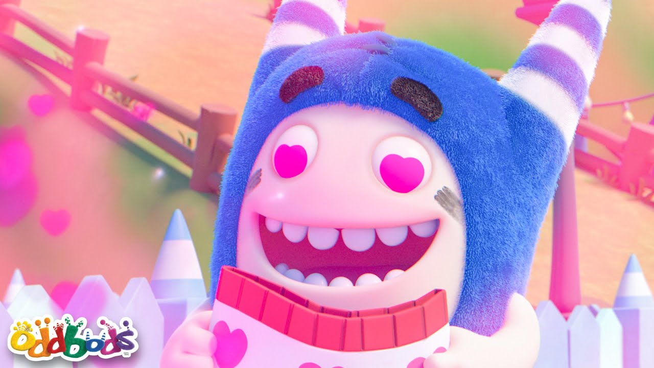 ODDBODS IN LOVE?! 😍 Hebrew Cartoons for Kids | Anime | Oddbods - Oddbods In Hebrew