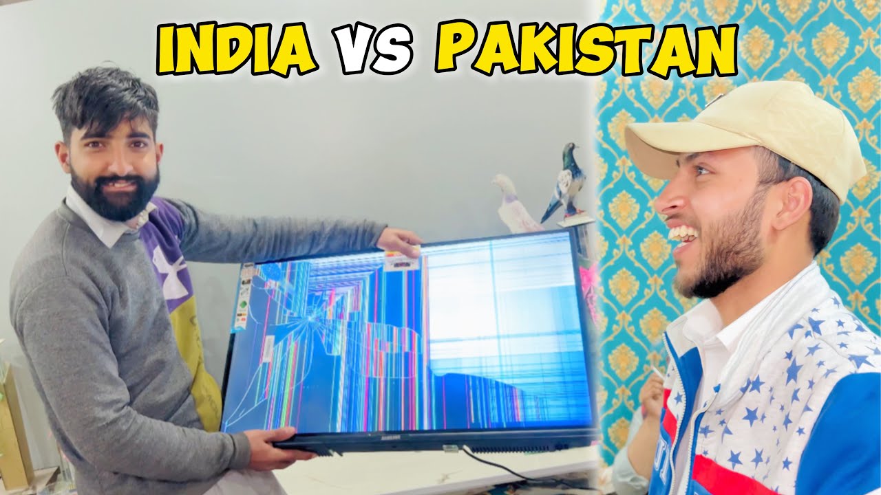 India Vs Pakistan | Gussy Ma Screen Tor De ? 😂