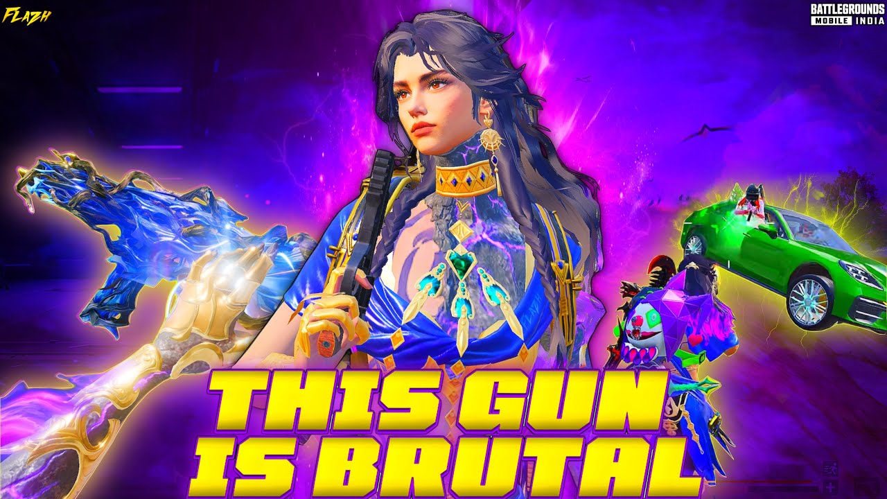 WHY I MAXED THIS WEAPON !! CONQUEROR LOBBY CLOSE RANGE BEAST !!🔱 #flazhytlive #flazh #bgmi