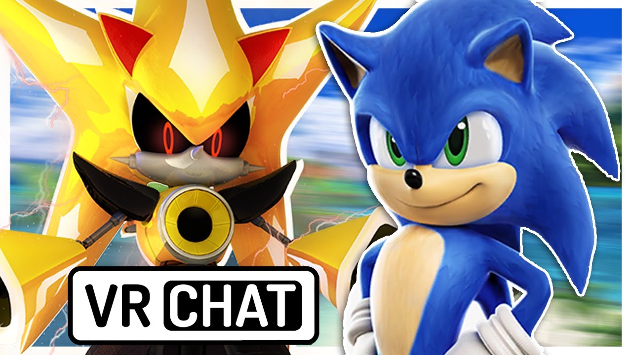 NEO METAL SONIC MEETS MOVIE SONIC [VRCHAT]