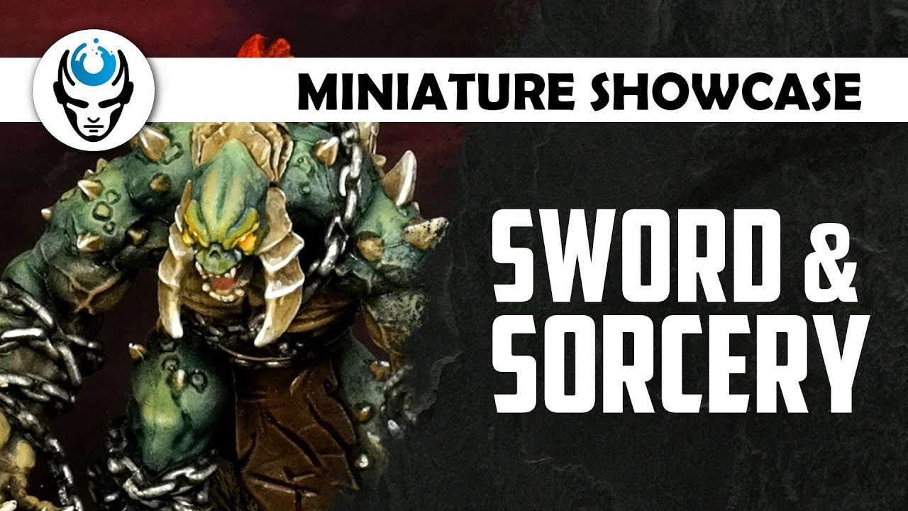 SWORD & SORCERY - BOARD GAME - LVL 3/4 MINIATURE SHOWCASE 4K