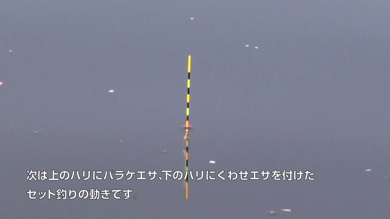 09ウキの動き〜ナジミ