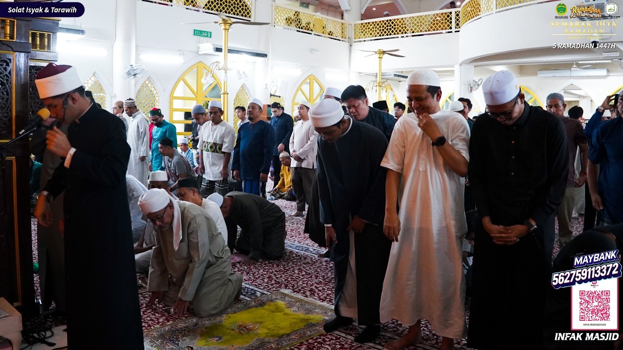 LIVE 🔴 Solat Tarawih | Masjid Kota Damansara | 23-2-2026 / 6 Ramadhann 1447H
