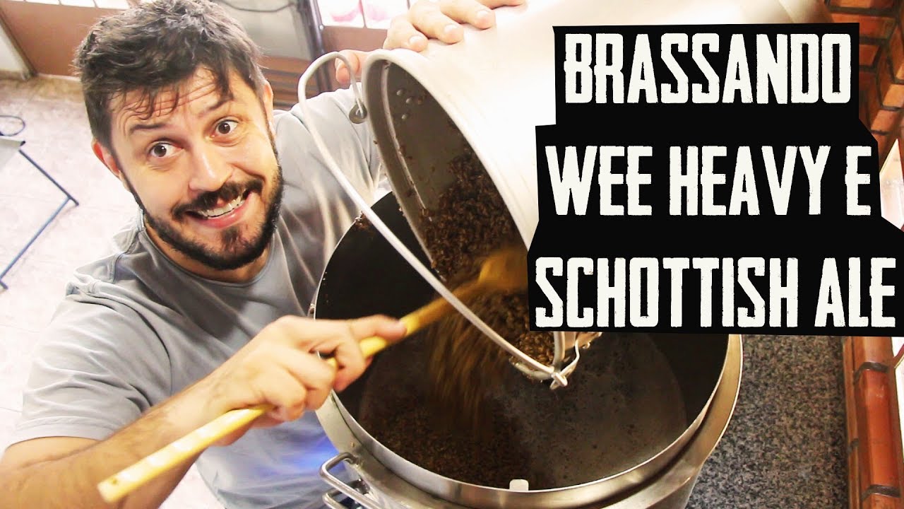 Combinando Técnicas de Double Mash e Party Gyle - Brassagem Wee Heavy + Schotish Ale - Beer School