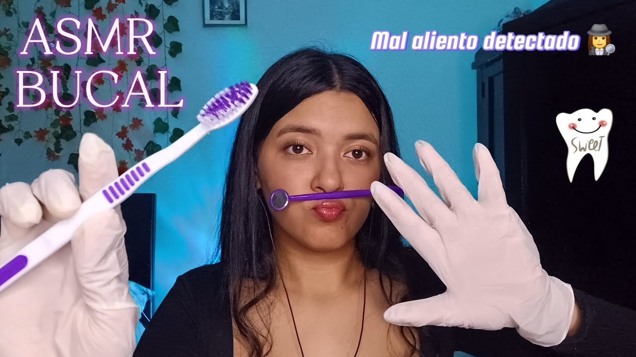 Limpieza bucal 🪥🫧 | ASMR atención personal 🦷