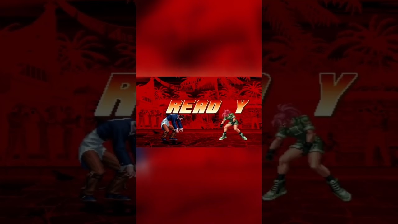 Иори Ягами против Леоны: экстремальный геймплей 🔥🔥🔥 | KOF 98 #kof #fightgame #snk #gaming
