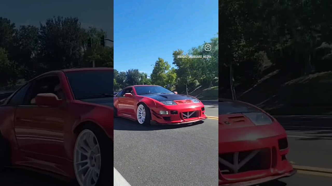 Drift ready 300zx ready to get rowdy! #2023 #car #SoCal #carsandcoffee #drift
