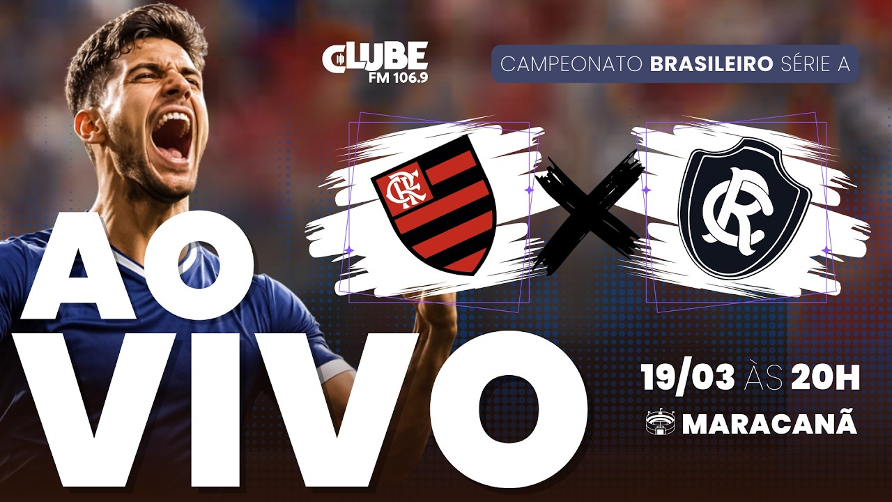 AO VIVO FLAMENGO X CLUBE DO REMO | BRASILEIRÃO SÉRIE A | 7ª RODADA