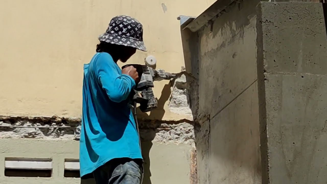 CARA BUAT RENOVATE (EPS 1)  KERJA2 MEMBUAT SAMBUNG DAPUR DARI AWAL.