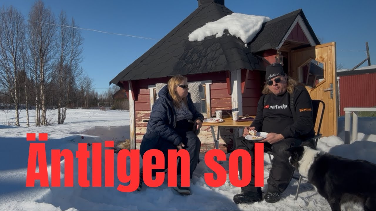 Sola och grilla i vårsolen 😊
