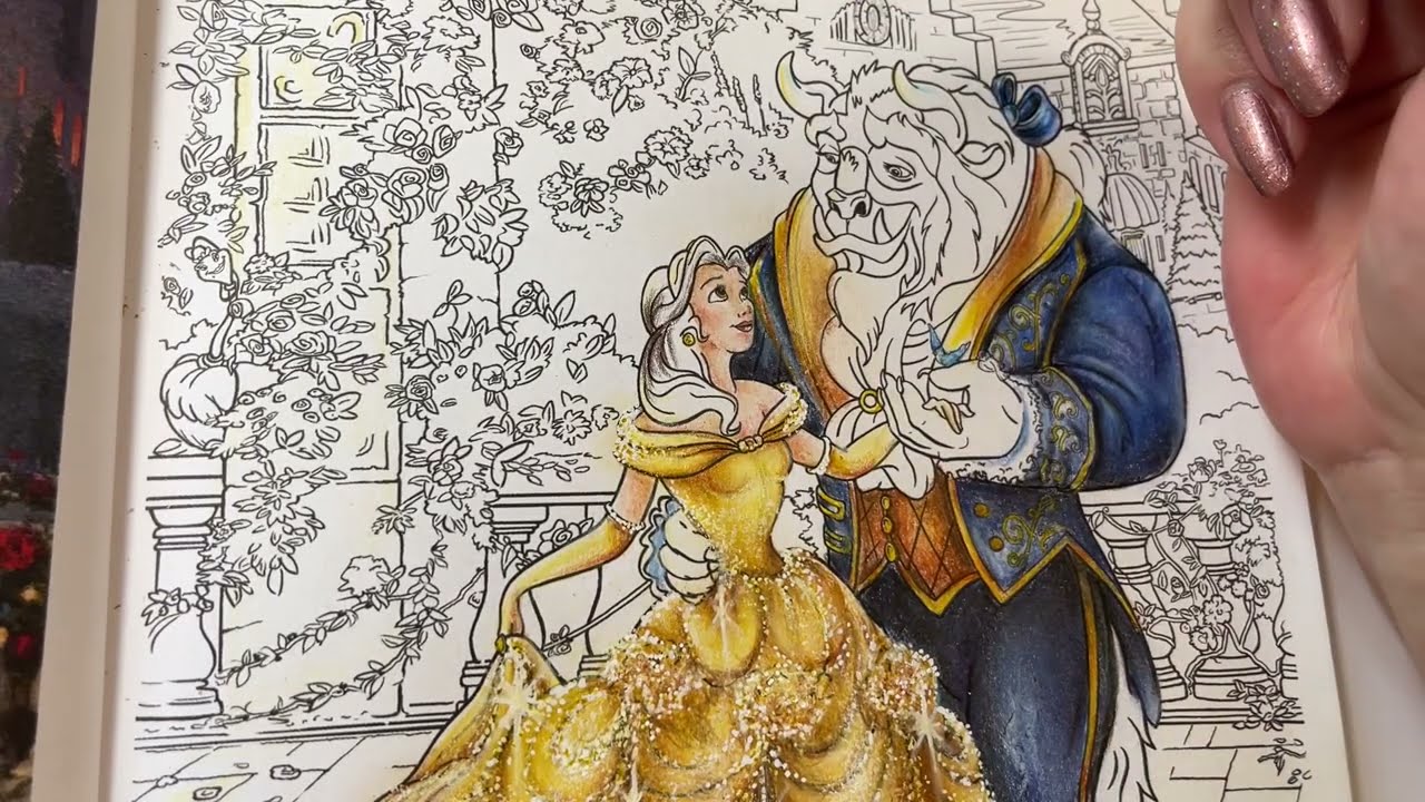 Adult Coloring - Disney Dreams Collection Part 4