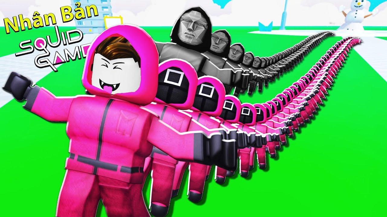 NHÂN BẢN TRÙM CUỐI SQUID GAME DÀI NHẤT ROBLOX HƠN 1000 MÉT