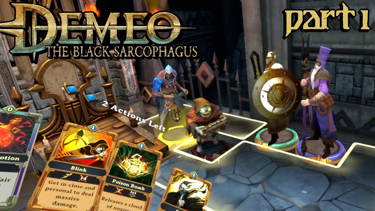 Demeo: The Black Sarcophagus [Part 1] Dungeons & Dragons in VR! (no commentary)