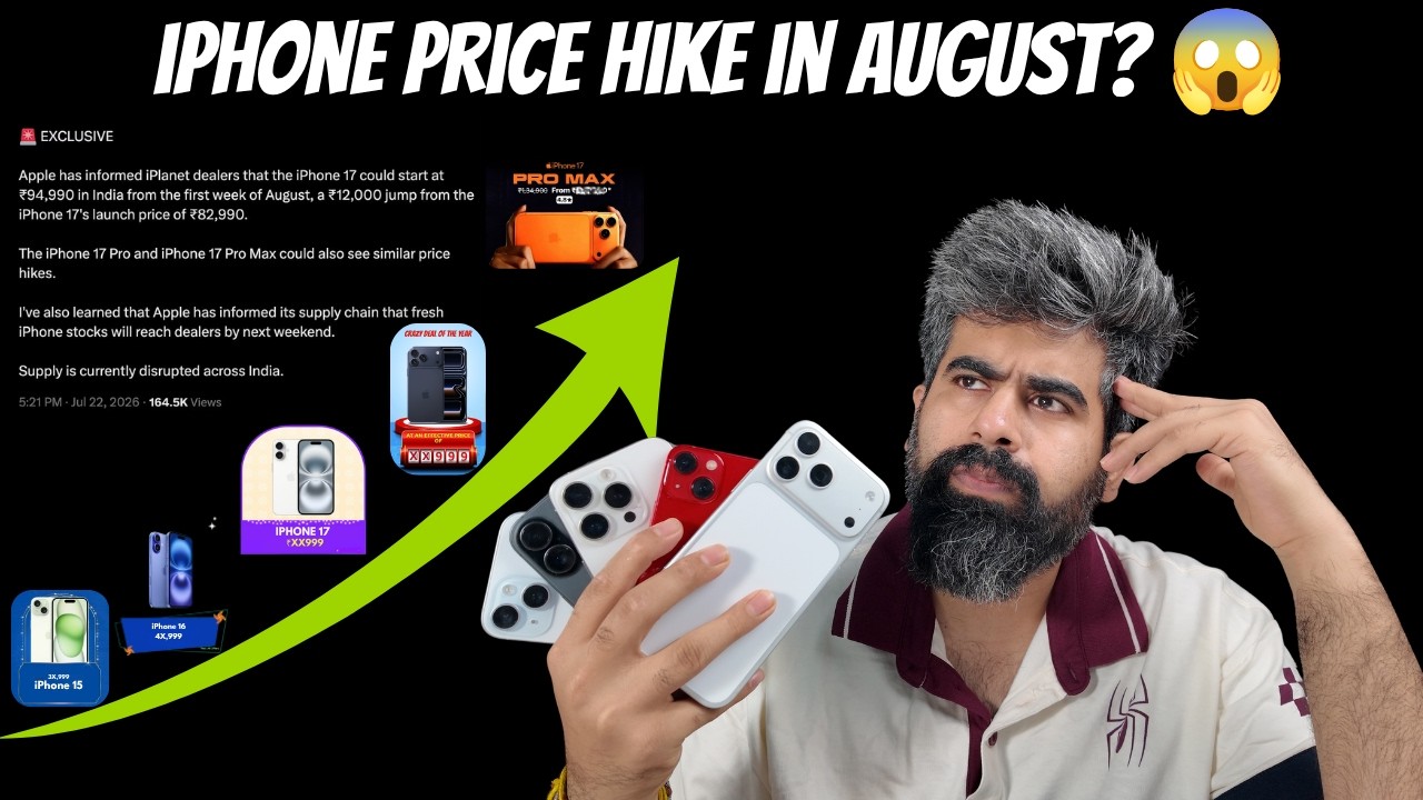 Don't wait for Big billion days | iPhone Price Hike confirmed! Should You Buy Now?