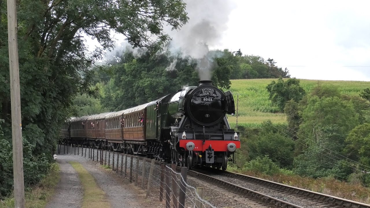 Flying Scotsman on the Severn Valley Railway, July 2025