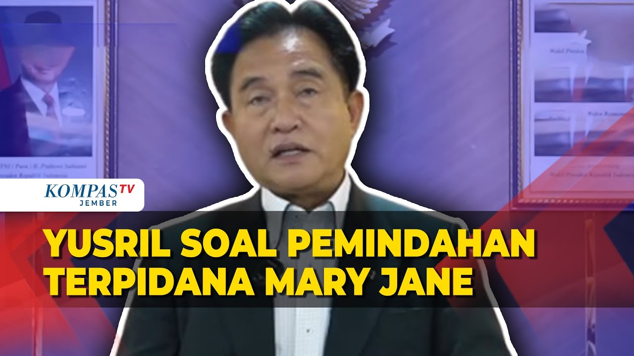 [FULL] Menko Yusril Soal Pemindahan Mary Jane, Terpidana Mati Kasus Narkotika asal Filipina