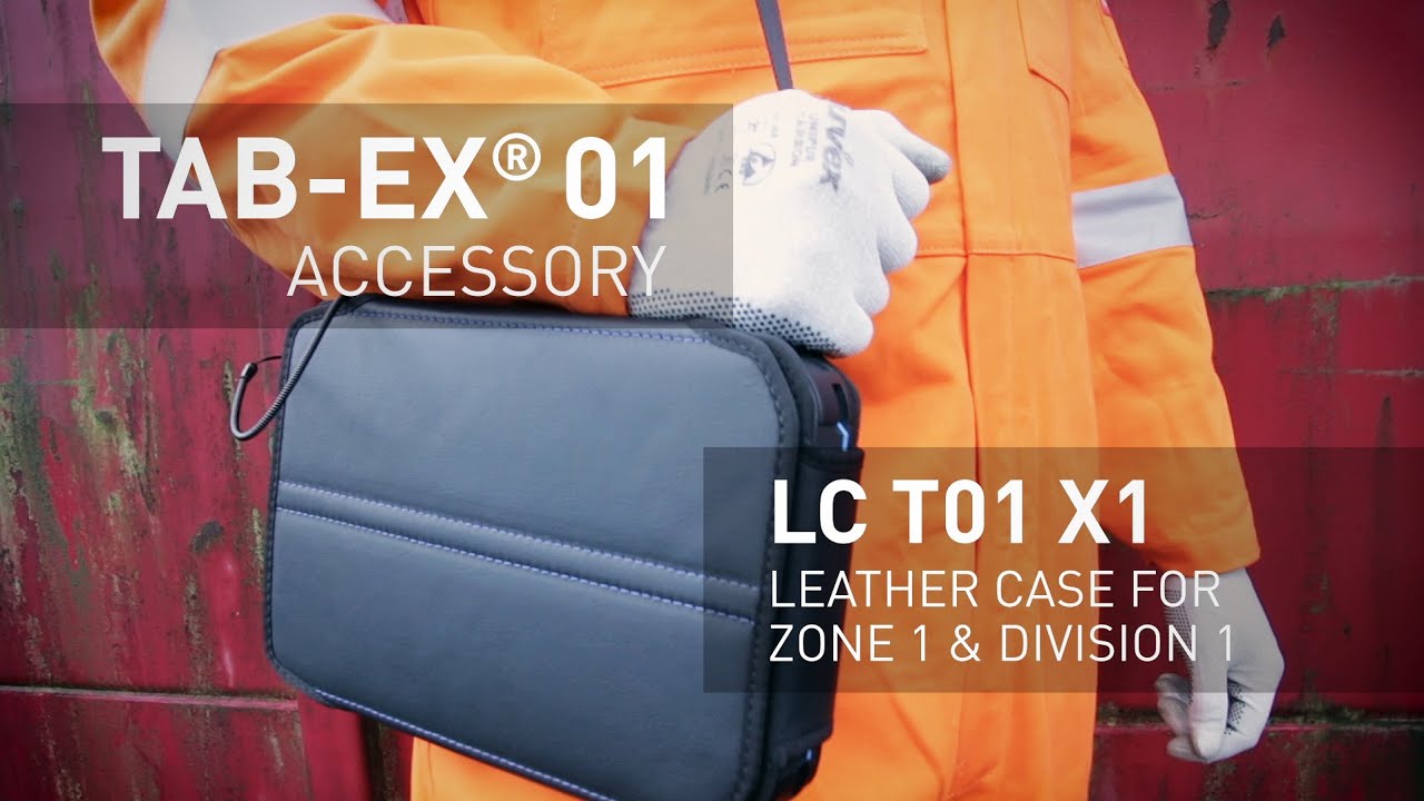 Tab-Ex&reg; 01 Accessory: Leather Case LC T01 X1