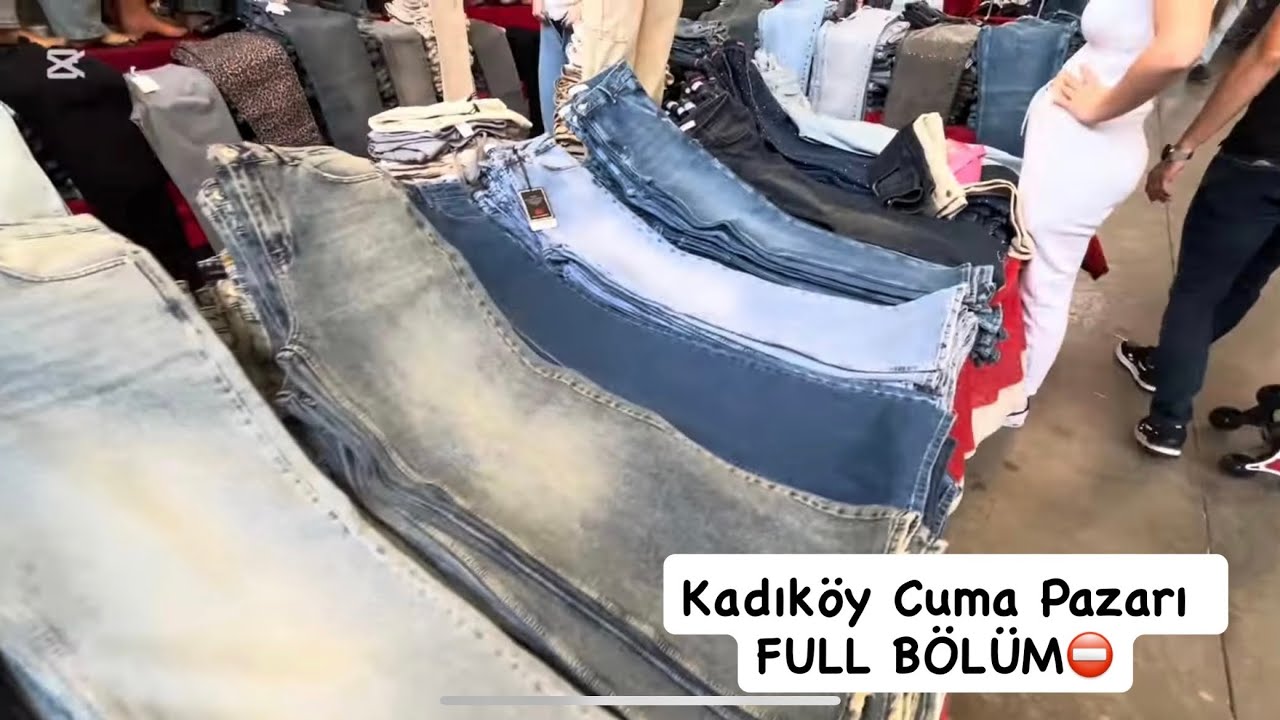 Kadıköy Friday Bazaar 🛍️ Full Tour | Istanbul Street Market (Clothes, Shoes, Bags) 19Eylül 2025 full
