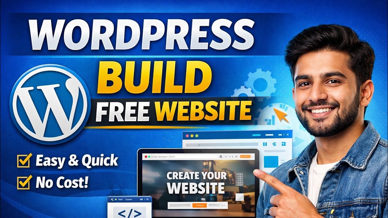 Build Free Website on Word press