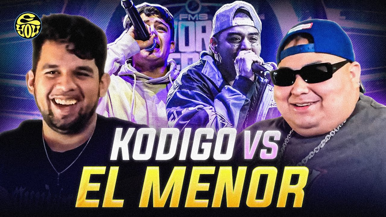 ¿EL MENOR HACE EL MEJOR MINUTO DEL DÍA? - Análisis a su batalla vs KODIGO - FMS World Series - EYOU