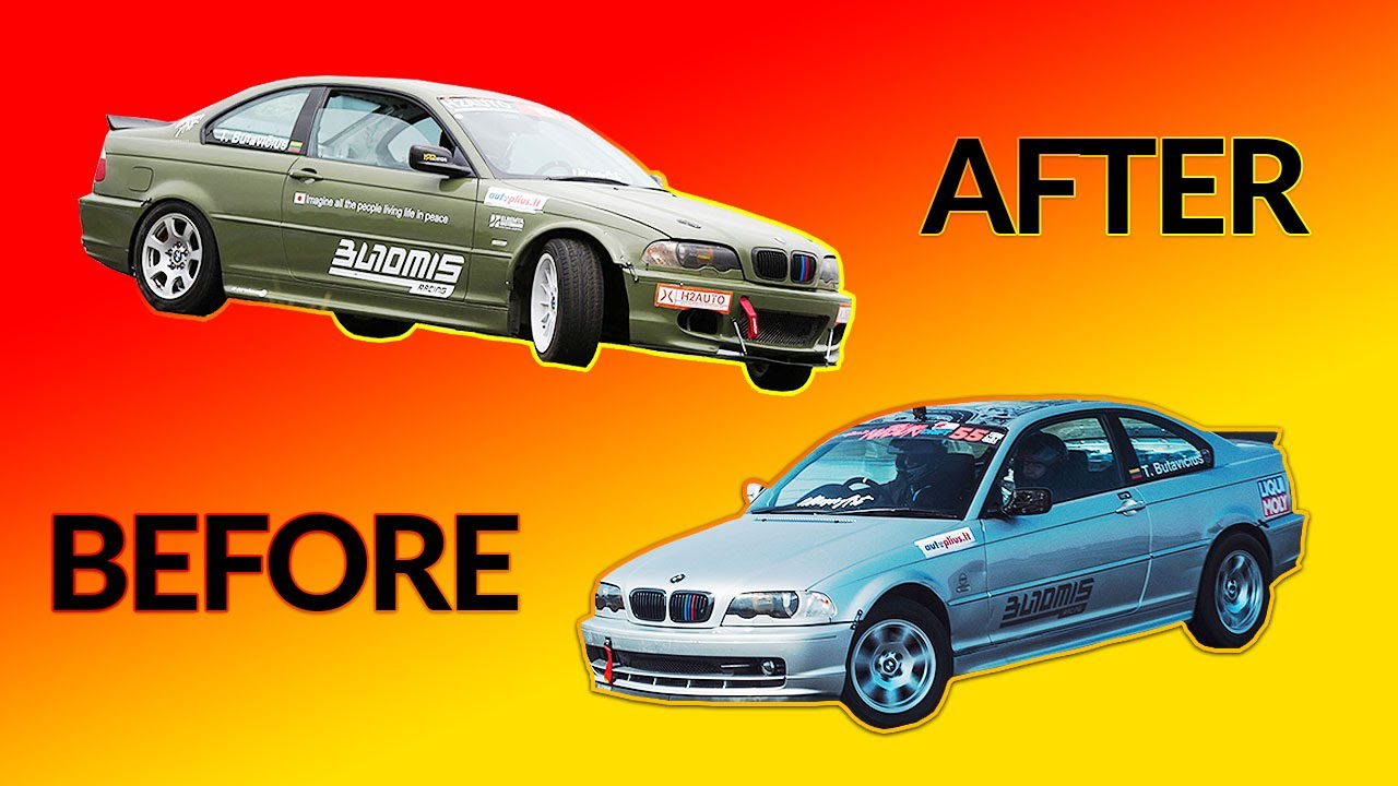 BUILDING BMW E46 IN 10 MINUTES! (Drift Car)