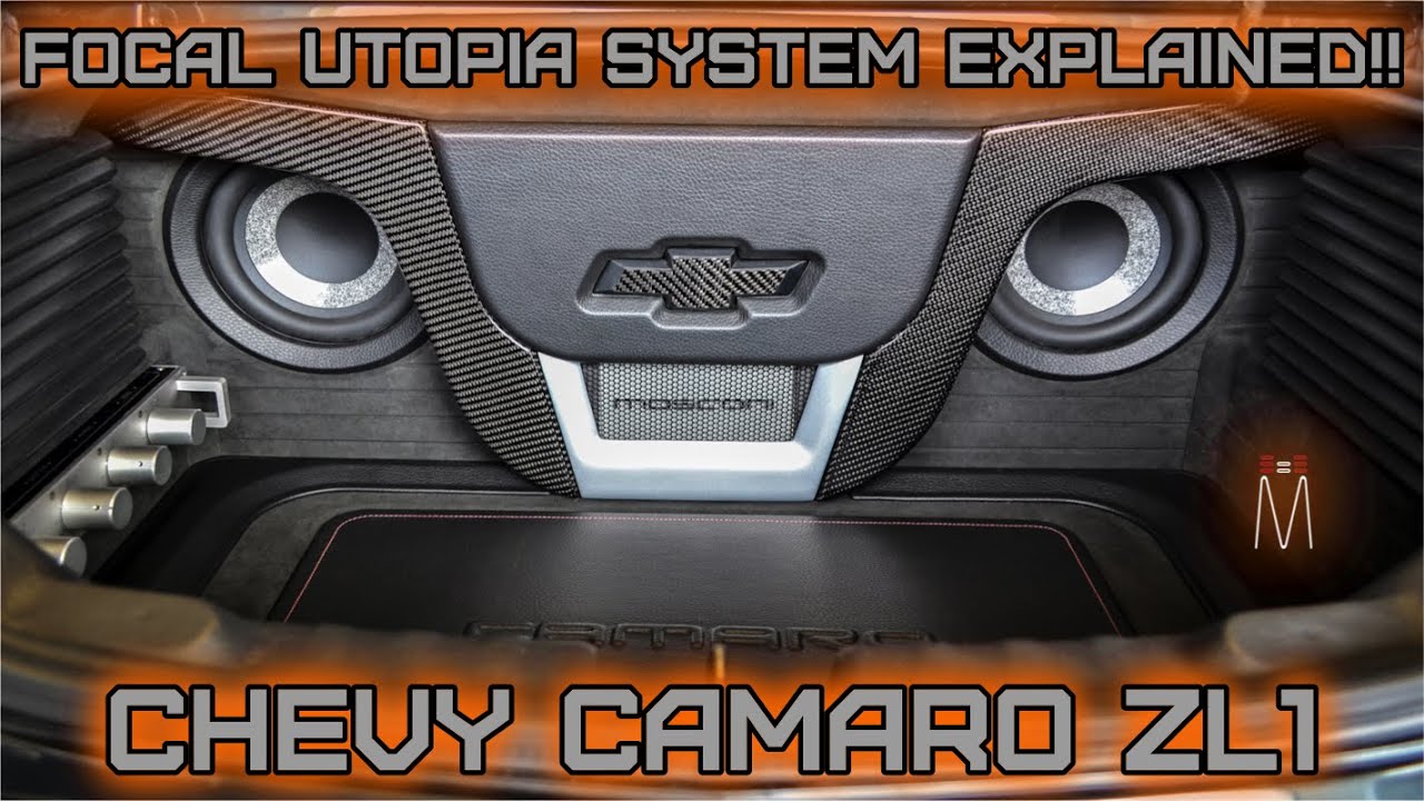 Chevy Camaro ZL1 — объяснение индивидуальной системы Focal Utopia!!