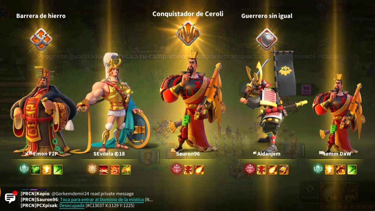 Dominio de la mísitica - Rise of kingdoms 2026