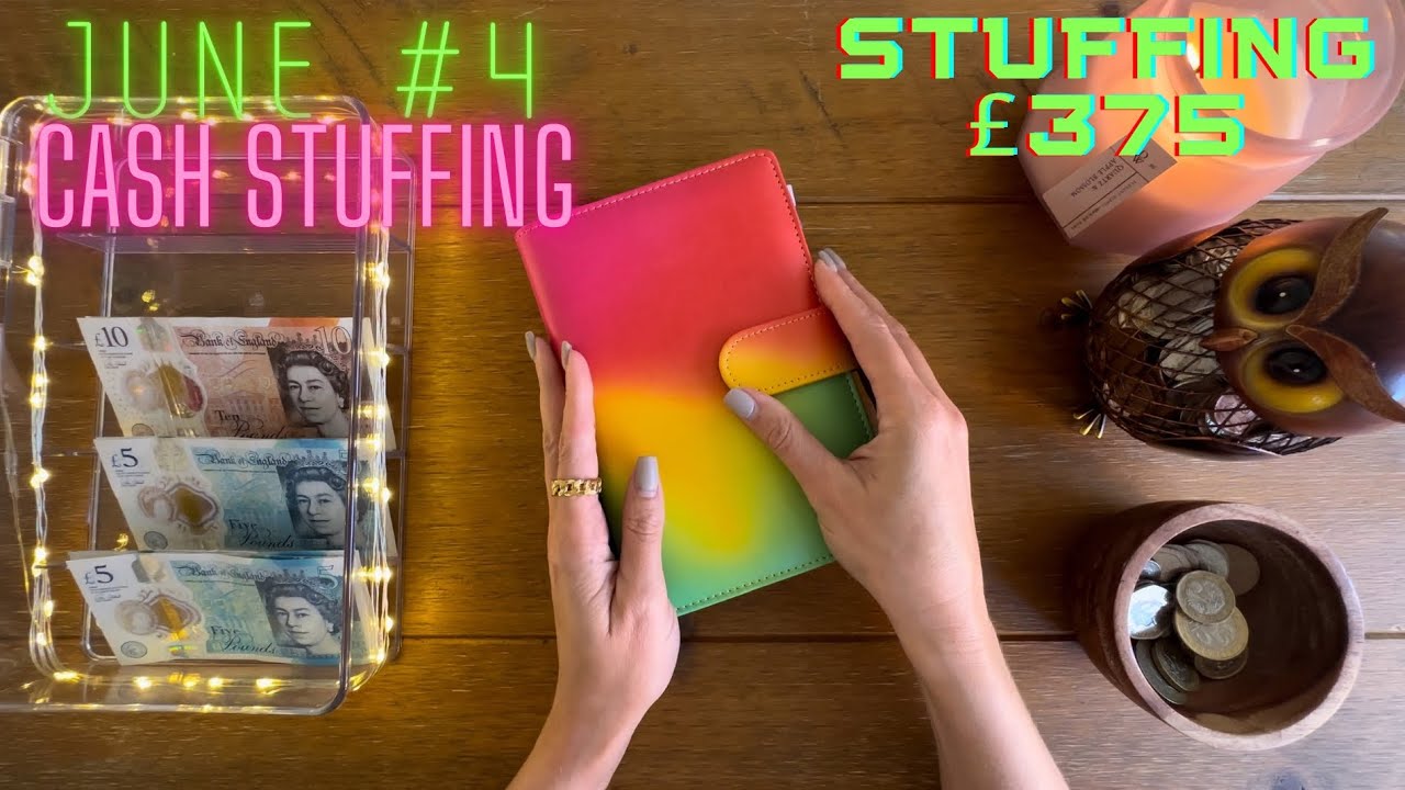 JUNE #4 CASH ENVELOPE STUFFING | STUFFING £375 | ENVELOPES & SAVINGS CHALLENGES | UK CASH STUFFING