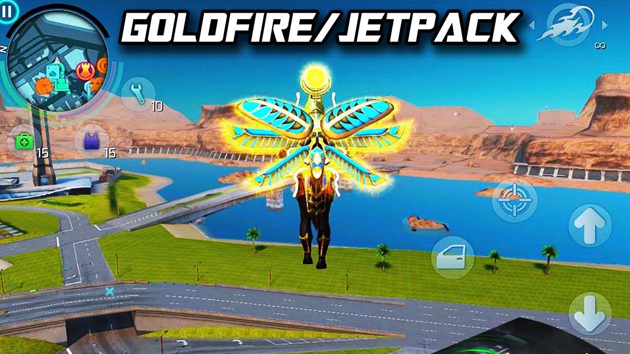 GANGSTAR VEGAS - GOLDFIRE / ANUBIS'S JETPACK