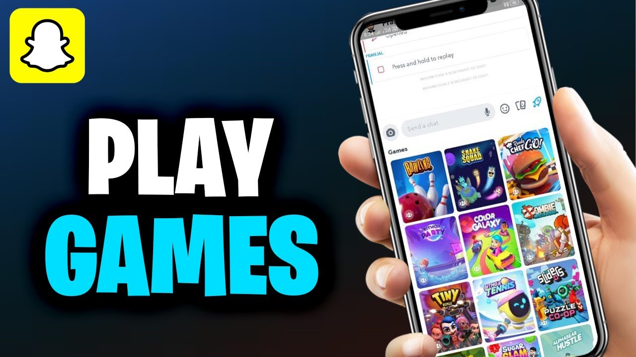 How To Play Games On Snapchat (2025)