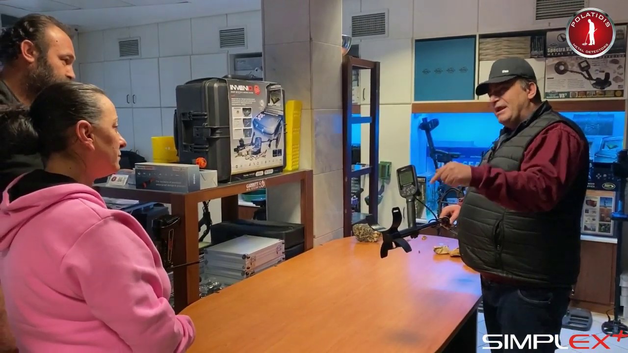 Ο Πολατίδης παρουσιάζει τον ΝΕΟ Ανιχνευτή Μετάλλων Simplex+ σε ΤΙΜΗ ΣΟΚ