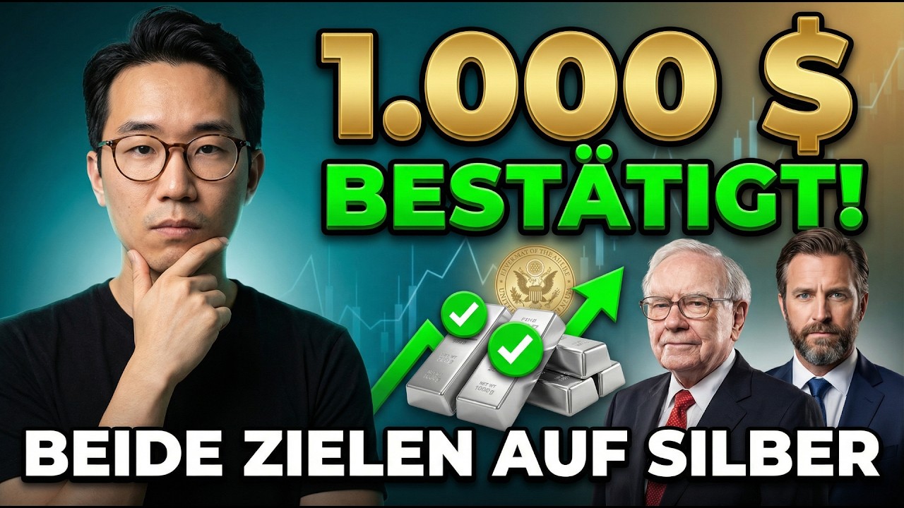 Buffetts 1.000-$-Silberziel ENTSPRICHT Vance — die Regierung will dir etwas sagen!