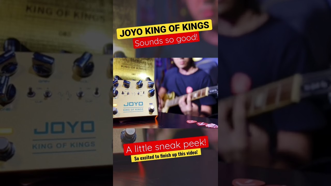 What is better than Analogman King of Tone? 🤔  #shorts #guitar #pedalboard