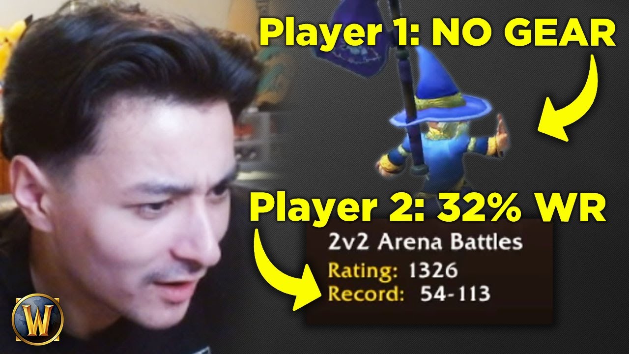 When Your Team is the Wrong Spec with No Gear and Losing Records... | Pikaboo WoW Arena