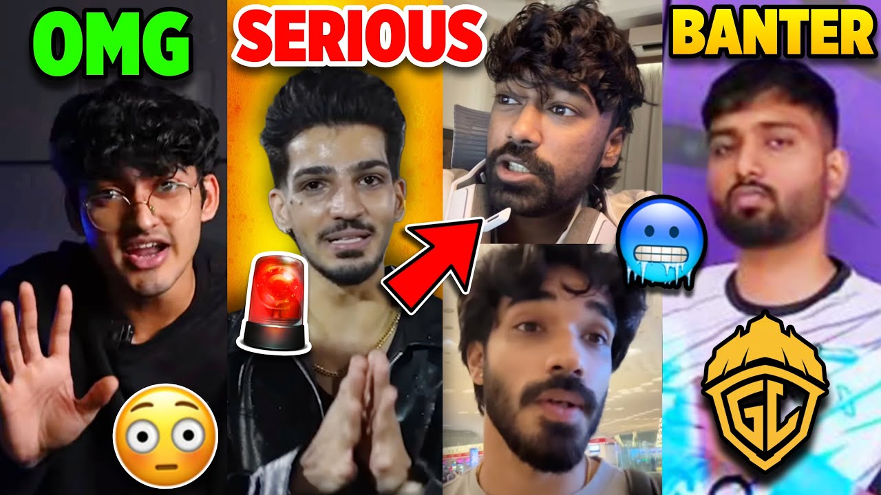 OMG! Again BANTER Godlike🥶 All SHOCKED Reaction😳 Truth Revealed in Scandal - BGMI🚨 Goblin,Zgod,Snax