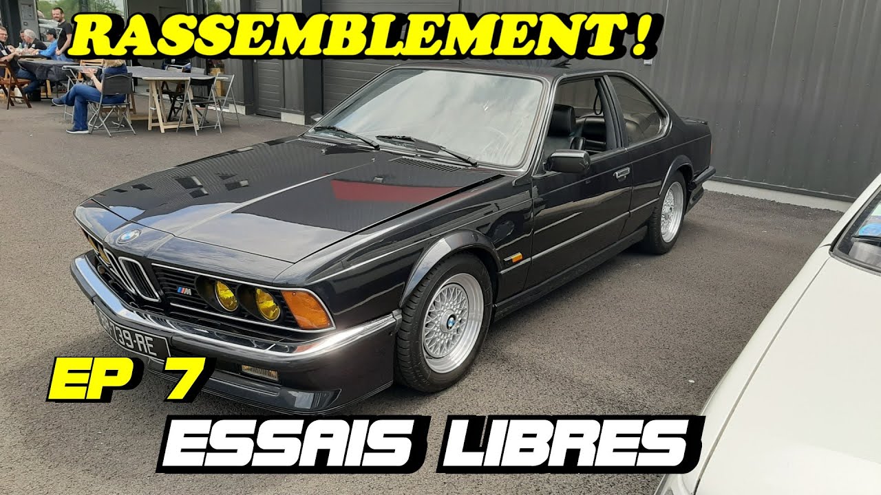 EXCEPTIONNELLE BMW E24 M635 CSi de 1985 ET SON PROPRIO ! ep7