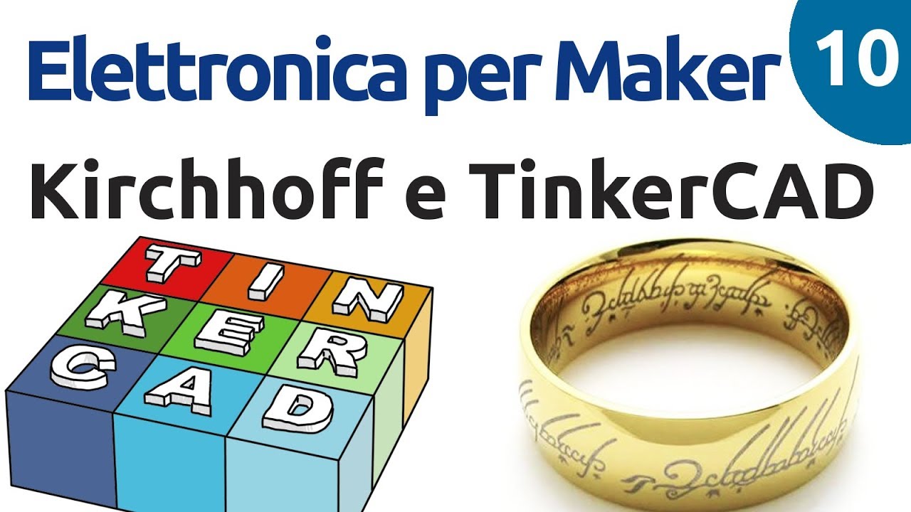 Esempio con Kirchhoff e simulatore con TinkerCAD - #10