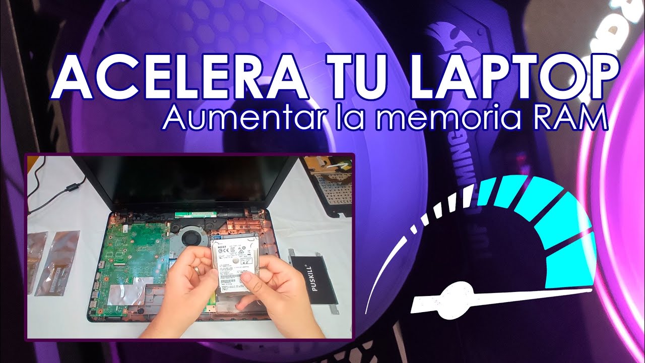 💻🖱 Como aumentar la memoria RAM Asus X540L / Como abrir una Asus X540L