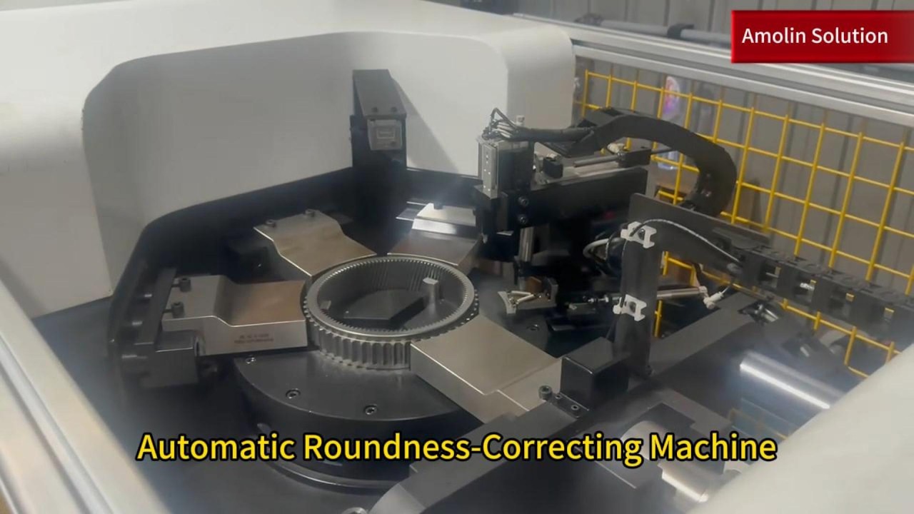 Roundness Correcting Machine #roundness #Gear #annulus #annulusgear #ringgear #innergearring